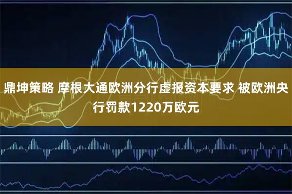 鼎坤策略 摩根大通欧洲分行虚报资本要求 被欧洲央行罚款1220万欧元