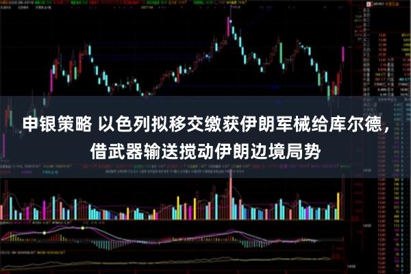 申银策略 以色列拟移交缴获伊朗军械给库尔德，借武器输送搅动伊朗边境局势