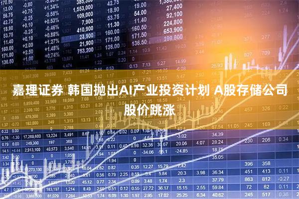 嘉理证券 韩国抛出AI产业投资计划 A股存储公司股价跳涨